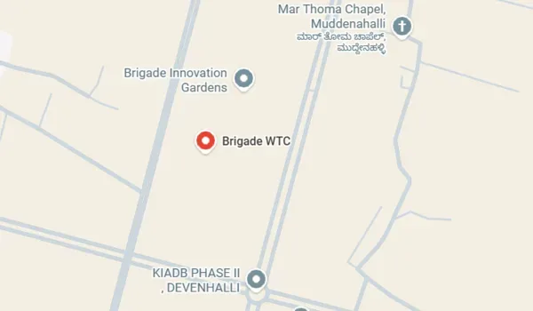 Featured Image of Brigade WTC Devanahalli Location