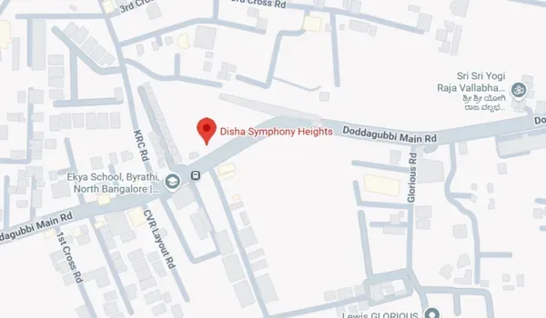 Featured Image of Disha Symphony Heights Location