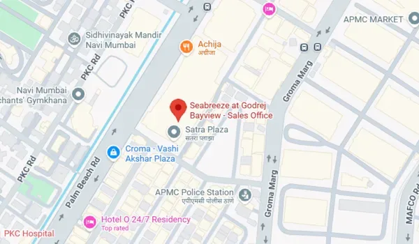 Featured Image of Godrej Bayview Location