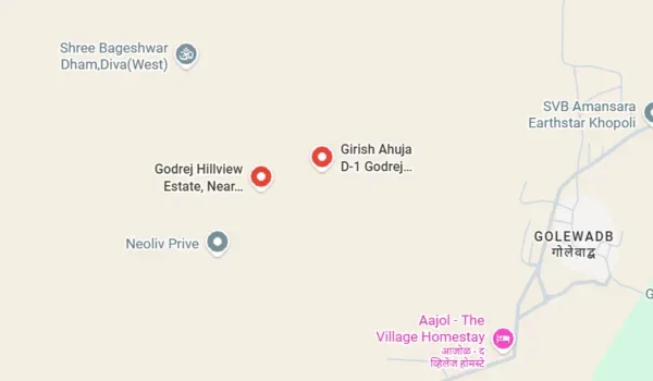 Godrej Hillview Estate Location Featured Image of Godrej Hillview Estate Location