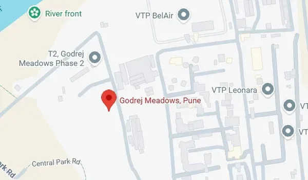 Featured Image of Godrej Meadows Location